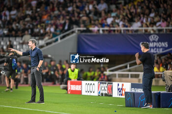 2023-09-19 - Head coach Mark Van Bommel (Antwerp) during a UEFA Champions League first match between FC Barcelona and Royal Antwerp at Estadi Olimpic Lluis Companys, in Barcelona, ,Spain on September 19, 2023. (Photo / Felipe Mondino) - FC BARCELONA - ROYAL ANTWERP - UEFA CHAMPIONS LEAGUE - SOCCER
