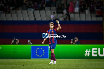 2023-09-19 - Joao Felix (FC Barcelona) celebrates after scoring his team's goal during a UEFA Champions League first match between FC Barcelona and Royal Antwerp at Estadi Olimpic Lluis Companys, in Barcelona, ,Spain on September 19, 2023. (Photo / Felipe Mondino) - FC BARCELONA - ROYAL ANTWERP - UEFA CHAMPIONS LEAGUE - SOCCER