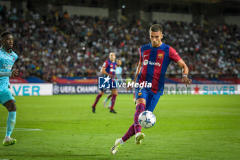2023-09-19 - Ferran Torres (FC Barcelona) during a UEFA Champions League first match between FC Barcelona and Royal Antwerp at Estadi Olimpic Lluis Companys, in Barcelona, ,Spain on September 19, 2023. (Photo / Felipe Mondino) - FC BARCELONA - ROYAL ANTWERP - UEFA CHAMPIONS LEAGUE - SOCCER