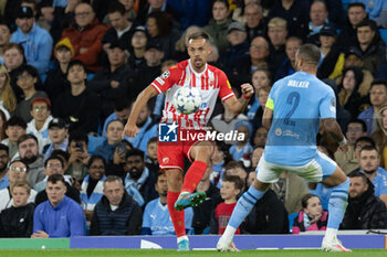 2023-09-19 - Red Star Belgrade defender Milan Rodic during the Champions League match between Manchester City and Red Star Belgrade at the Etihad Stadium, Manchester, England on 19 September 2023. Photo Ian Stephen/ProSportsImages / DPPI - FOOTBALL - CHAMPIONS LEAGUE - MANCHESTER CITY V RED STAR BELGRADE - UEFA CHAMPIONS LEAGUE - SOCCER