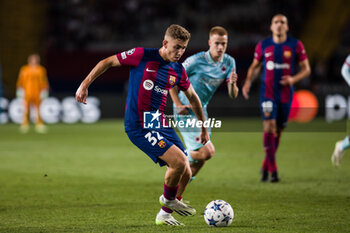 2023-09-19 - Fermin Lopez of Fc Barcelona during the UEFA Champions League Group H match played between FC Barcelona and Royal Antwerp FC at Estadi Olimpic Lluis Companys on September 19, 2023 in Barcelona, Spain. Photo Javier Borrego / SpainDPPI / DPPI - FOOTBALL - CHAMPIONS LEAGUE - FC BARCELONA V ROYAL ANTWERP - UEFA CHAMPIONS LEAGUE - SOCCER