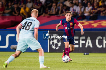 2023-09-19 - Gavi of Fc Barcelona during the UEFA Champions League Group H match played between FC Barcelona and Royal Antwerp FC at Estadi Olimpic Lluis Companys on September 19, 2023 in Barcelona, Spain. Photo Javier Borrego / SpainDPPI / DPPI - FOOTBALL - CHAMPIONS LEAGUE - FC BARCELONA V ROYAL ANTWERP - UEFA CHAMPIONS LEAGUE - SOCCER