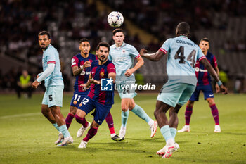 2023-09-19 - Ilkay Gundogan of Fc Barcelona during the UEFA Champions League Group H match played between FC Barcelona and Royal Antwerp FC at Estadi Olimpic Lluis Companys on September 19, 2023 in Barcelona, Spain. Photo Javier Borrego / SpainDPPI / DPPI - FOOTBALL - CHAMPIONS LEAGUE - FC BARCELONA V ROYAL ANTWERP - UEFA CHAMPIONS LEAGUE - SOCCER