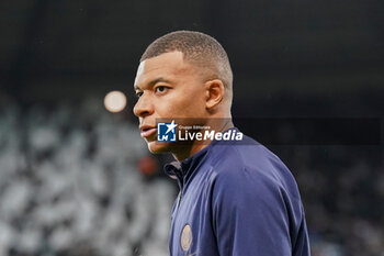 2023-10-04 - Paris Saint-Germain forward Kylian Mbappe ahead of the UEFA Champions League, Group F football match between Newcastle United and Paris Saint-Germain on October 4, 2023 at St James' Park in Newcastle, England - FOOTBALL - CHAMPIONS LEAGUE - NEWCASTLE V PARIS SG - UEFA CHAMPIONS LEAGUE - SOCCER