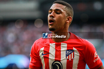2023-10-04 - Samuel Lino of Atletico de Madrid during the UEFA Champions League, Group E football match between Atletico de Madrid and Feyenoord on October 4, 2023 at Civitas Metropolitano stadium in Madrid, Spain - FOOTBALL - CHAMPIONS LEAGUE - ATLETICO V FEYENOORD - UEFA CHAMPIONS LEAGUE - SOCCER