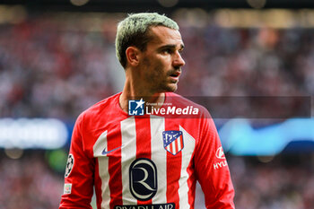 2023-10-04 - Antoine Griezmann of Atletico de Madrid during the UEFA Champions League, Group E football match between Atletico de Madrid and Feyenoord on October 4, 2023 at Civitas Metropolitano stadium in Madrid, Spain - FOOTBALL - CHAMPIONS LEAGUE - ATLETICO V FEYENOORD - UEFA CHAMPIONS LEAGUE - SOCCER