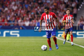 2023-10-04 - Angel Correa of Atletico de Madrid during the UEFA Champions League, Group E football match between Atletico de Madrid and Feyenoord on October 4, 2023 at Civitas Metropolitano stadium in Madrid, Spain - FOOTBALL - CHAMPIONS LEAGUE - ATLETICO V FEYENOORD - UEFA CHAMPIONS LEAGUE - SOCCER