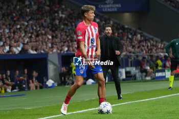 2023-10-04 - Marcos Llorente of Atletico de Madrid during the UEFA Champions League, Group E football match between Atletico de Madrid and Feyenoord on October 4, 2023 at Civitas Metropolitano stadium in Madrid, Spain - FOOTBALL - CHAMPIONS LEAGUE - ATLETICO V FEYENOORD - UEFA CHAMPIONS LEAGUE - SOCCER
