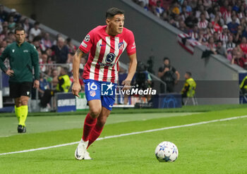 2023-10-04 - Nahuel Molina of Atletico de Madrid during the UEFA Champions League, Group E football match between Atletico de Madrid and Feyenoord on October 4, 2023 at Civitas Metropolitano stadium in Madrid, Spain - FOOTBALL - CHAMPIONS LEAGUE - ATLETICO V FEYENOORD - UEFA CHAMPIONS LEAGUE - SOCCER