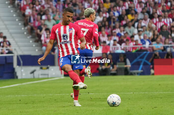 2023-10-04 - Samuel Lino of Madrid during the UEFA Champions League, Group E football match between Atletico de Madrid and Feyenoord on October 4, 2023 at Civitas Metropolitano stadium in Madrid, Spain - FOOTBALL - CHAMPIONS LEAGUE - ATLETICO V FEYENOORD - UEFA CHAMPIONS LEAGUE - SOCCER