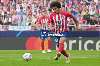 2023-10-04 - Axel Witsel of Atletico de Madrid during the UEFA Champions League, Group E football match between Atletico de Madrid and Feyenoord on October 4, 2023 at Civitas Metropolitano stadium in Madrid, Spain - FOOTBALL - CHAMPIONS LEAGUE - ATLETICO V FEYENOORD - UEFA CHAMPIONS LEAGUE - SOCCER
