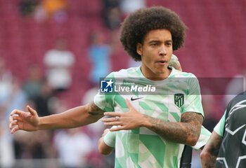 2023-10-04 - Axel Witsel of Atletico de Madrid warms up during the UEFA Champions League, Group E football match between Atletico de Madrid and Feyenoord on October 4, 2023 at Civitas Metropolitano stadium in Madrid, Spain - FOOTBALL - CHAMPIONS LEAGUE - ATLETICO V FEYENOORD - UEFA CHAMPIONS LEAGUE - SOCCER