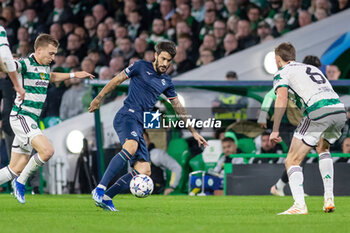 04/10/2023 - Romero Alconchel of SS Lazio during the UEFA Champions League, Group E football match between Celtic and SS Lazio on 4 October 2023 at Celtic Park in Glasgow, Scotland - FOOTBALL - CHAMPIONS LEAGUE - CELTIC V LAZIO - UEFA CHAMPIONS LEAGUE - CALCIO