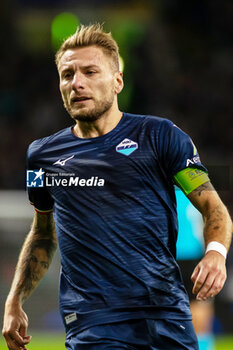 2023-10-04 - Ciro Immobile of SS Lazio during the UEFA Champions League, Group E football match between Celtic and SS Lazio on 4 October 2023 at Celtic Park in Glasgow, Scotland - FOOTBALL - CHAMPIONS LEAGUE - CELTIC V LAZIO - UEFA CHAMPIONS LEAGUE - SOCCER