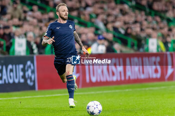 2023-10-04 - Manuel Lazzari of SS Lazio during the UEFA Champions League, Group E football match between Celtic and SS Lazio on 4 October 2023 at Celtic Park in Glasgow, Scotland - FOOTBALL - CHAMPIONS LEAGUE - CELTIC V LAZIO - UEFA CHAMPIONS LEAGUE - SOCCER