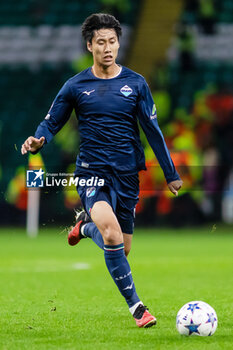 04/10/2023 - Daichi Kamada of SS Lazio during the UEFA Champions League, Group E football match between Celtic and SS Lazio on 4 October 2023 at Celtic Park in Glasgow, Scotland - FOOTBALL - CHAMPIONS LEAGUE - CELTIC V LAZIO - UEFA CHAMPIONS LEAGUE - CALCIO