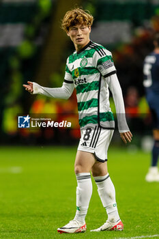 2023-10-04 - Kyogo Furuhashi of Celtic during the UEFA Champions League, Group E football match between Celtic and SS Lazio on 4 October 2023 at Celtic Park in Glasgow, Scotland - FOOTBALL - CHAMPIONS LEAGUE - CELTIC V LAZIO - UEFA CHAMPIONS LEAGUE - SOCCER