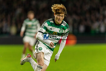 04/10/2023 - Kyogo Furuhashi of Celtic during the UEFA Champions League, Group E football match between Celtic and SS Lazio on 4 October 2023 at Celtic Park in Glasgow, Scotland - FOOTBALL - CHAMPIONS LEAGUE - CELTIC V LAZIO - UEFA CHAMPIONS LEAGUE - CALCIO