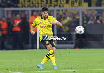 2023-10-04 - Emre Can of Borussia Dortmund during the UEFA Champions League, Group F football match between Borussia Dortmund and AC Milan on October 4, 2023 at Signal Iduna Park in Dortmund, Germany - FOOTBALL - CHAMPIONS LEAGUE - DORTMUND V MILAN - UEFA CHAMPIONS LEAGUE - SOCCER
