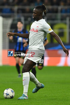 2023-10-24 - Oumar Solet of FC Salzburg during the UEFA Champions League match between Inter FC Internazionale and FC Salzburg , on October 24, 2023, at Giuseppe Meazza San Siro Siro stadium in Milan, Italy. Photo Tiziano Ballabio - INTER - FC INTERNAZIONALE VS FC SALZBURG - UEFA CHAMPIONS LEAGUE - SOCCER