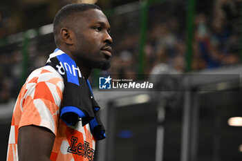 2023-10-24 - Marcus Thuram of FC Inter during the UEFA Champions League match between Inter FC Internazionale and FC Salzburg , on October 24, 2023, at Giuseppe Meazza San Siro Siro stadium in Milan, Italy. Photo Tiziano Ballabio - INTER - FC INTERNAZIONALE VS FC SALZBURG - UEFA CHAMPIONS LEAGUE - SOCCER