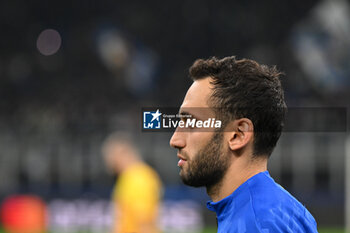 2023-10-24 - Hakan Calhanoglu of FC Inter during the UEFA Champions League match between Inter FC Internazionale and FC Salzburg , on October 24, 2023, at Giuseppe Meazza San Siro Siro stadium in Milan, Italy. Photo Tiziano Ballabio - INTER - FC INTERNAZIONALE VS FC SALZBURG - UEFA CHAMPIONS LEAGUE - SOCCER