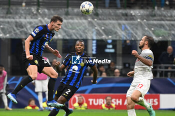 2023-10-24 - Benjamin Pavard of FC Inter during the UEFA Champions League match between Inter FC Internazionale and FC Salzburg , on October 24, 2023, at Giuseppe Meazza San Siro Siro stadium in Milan, Italy. Photo Tiziano Ballabio - INTER - FC INTERNAZIONALE VS FC SALZBURG - UEFA CHAMPIONS LEAGUE - SOCCER