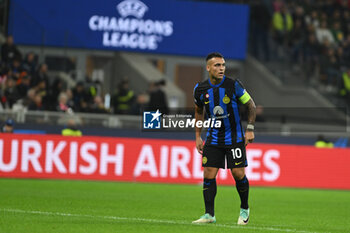 2023-10-24 - Lautaro Martinez of FC Inter during the UEFA Champions League match between Inter FC Internazionale and FC Salzburg , on October 24, 2023, at Giuseppe Meazza San Siro Siro stadium in Milan, Italy. Photo Tiziano Ballabio - INTER - FC INTERNAZIONALE VS FC SALZBURG - UEFA CHAMPIONS LEAGUE - SOCCER
