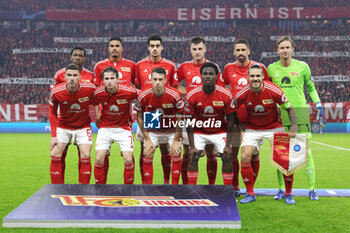 2023-10-24 - Team of Union Berlin during the UEFA Champions League, Group C football match between Union Berlin and SSC Napoli on October 24, 2023 at Olympiastadion in Berlin, Germany - FOOTBALL - CHAMPIONS LEAGUE - UNION BERLIN V NAPOLI - UEFA CHAMPIONS LEAGUE - SOCCER