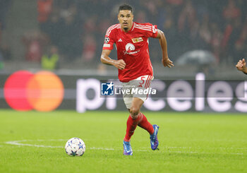 2023-10-24 - Danilho Doekhi of Union Berlin during the UEFA Champions League, Group C football match between Union Berlin and SSC Napoli on October 24, 2023 at Olympiastadion in Berlin, Germany - FOOTBALL - CHAMPIONS LEAGUE - UNION BERLIN V NAPOLI - UEFA CHAMPIONS LEAGUE - SOCCER