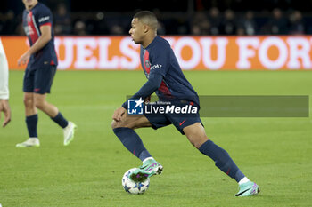2023-10-25 - Kylian Mbappe of PSG during the UEFA Champions League, Group F football match between Paris Saint-Germain and AC Milan on October 25, 2023 at Parc des Princes stadium in Paris, France - FOOTBALL - CHAMPIONS LEAGUE - PARIS SG V MILAN - UEFA CHAMPIONS LEAGUE - SOCCER
