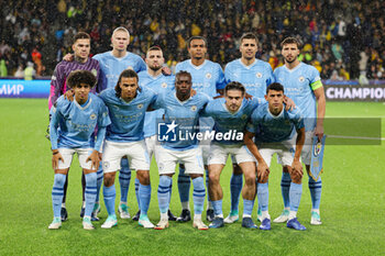 2023-10-26 - Team of Manchester City during the UEFA Champions League, Group G football match between BSC Young Boys and Manchester City on 25 October 2023 at Stade de Suisse in Bern, Switzerland - FOOTBALL - CHAMPIONS LEAGUE - YOUNG BOYS V MANCHESTER CITY - UEFA CHAMPIONS LEAGUE - SOCCER