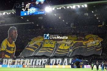 2023-10-26 - Young Boys fans during the UEFA Champions League, Group G football match between BSC Young Boys and Manchester City on 25 October 2023 at Stade de Suisse in Bern, Switzerland - FOOTBALL - CHAMPIONS LEAGUE - YOUNG BOYS V MANCHESTER CITY - UEFA CHAMPIONS LEAGUE - SOCCER