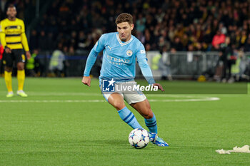 2023-10-26 - Julian Alvarez (19) of Manchester City during the UEFA Champions League, Group G football match between BSC Young Boys and Manchester City on 25 October 2023 at Stade de Suisse in Bern, Switzerland - FOOTBALL - CHAMPIONS LEAGUE - YOUNG BOYS V MANCHESTER CITY - UEFA CHAMPIONS LEAGUE - SOCCER