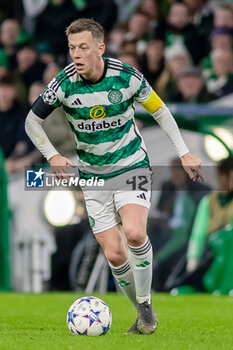 2023-10-25 - Callum McGregor of Celtic during the UEFA Champions League, Group E football match between Celtic and Atletico Madrid on 25 October 2023 at Celtic Park in Glasgow, Scotland - FOOTBALL - CHAMPIONS LEAGUE - CELTIC V ATLETICO MADRID - UEFA CHAMPIONS LEAGUE - SOCCER