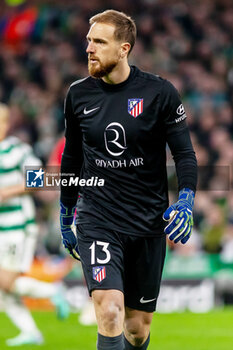 2023-10-25 - Jan Oblak of Atlético de Madrid during the UEFA Champions League, Group E football match between Celtic and Atletico Madrid on 25 October 2023 at Celtic Park in Glasgow, Scotland - FOOTBALL - CHAMPIONS LEAGUE - CELTIC V ATLETICO MADRID - UEFA CHAMPIONS LEAGUE - SOCCER