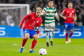 2023-10-25 - Antoine Griezmann of Atlético de Madrid during the UEFA Champions League, Group E football match between Celtic and Atletico Madrid on 25 October 2023 at Celtic Park in Glasgow, Scotland - FOOTBALL - CHAMPIONS LEAGUE - CELTIC V ATLETICO MADRID - UEFA CHAMPIONS LEAGUE - SOCCER