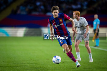 2023-10-25 - Marcos Alonso of FC Barcelona during the UEFA Champions League, Group H football match between FC Barcelona and Shakhtar Donetsk on October 25, 2023 at Estadio Olimpico de Montjuic in Barcelona, Spain - FOOTBALL - CHAMPIONS LEAGUE - FC BARCELONA V SHAKHTAR DONETSK - UEFA CHAMPIONS LEAGUE - SOCCER