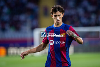 2023-10-25 - Joao Felix of FC Barcelona during the UEFA Champions League, Group H football match between FC Barcelona and Shakhtar Donetsk on October 25, 2023 at Estadio Olimpico de Montjuic in Barcelona, Spain - FOOTBALL - CHAMPIONS LEAGUE - FC BARCELONA V SHAKHTAR DONETSK - UEFA CHAMPIONS LEAGUE - SOCCER