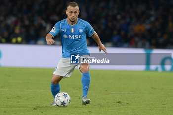 2023-11-08 - Stanislav Lobotka of SSC Napoli in action during the Uefa Champions League between SSC Napoli vs FC Union Berlin at Diego Armando Maradona Stadium - SSC NAPOLI VS FC UNION BERLIN - UEFA CHAMPIONS LEAGUE - SOCCER