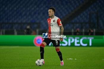 2023-11-07 - Quilindschy Hartman (Feyenoord); during the Italian Football Championship League A 2023/2024 match between AS Roma vs US Lecce at the Olimpic Stadium in Rome on 05 November  2023. - SS LAZIO VS FEYENOORD - UEFA CHAMPIONS LEAGUE - SOCCER
