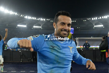 2023-11-07 - Pedro (SS Lazio);  during the UEFA Champions League 2023-2024 football match between SS Lazio and Feyenoord at the Olympic Stadium in Rome on November 07, 2023. - SS LAZIO VS FEYENOORD - UEFA CHAMPIONS LEAGUE - SOCCER