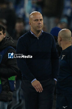 2023-11-07 - Arne Slot coach (Feyenoord);  during the UEFA Champions League 2023-2024 football match between SS Lazio and Feyenoord at the Olympic Stadium in Rome on November 07, 2023. - SS LAZIO VS FEYENOORD - UEFA CHAMPIONS LEAGUE - SOCCER