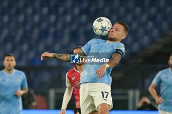 2023-11-07 - Ciro Immobile (SS Lazio);  during the Italian Football Championship League A 2023/2024 match between AS Roma vs US Lecce at the Olimpic Stadium in Rome on 05 November  2023. - SS LAZIO VS FEYENOORD - UEFA CHAMPIONS LEAGUE - SOCCER