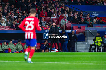 2023-11-07 - Diego Pablo Simeone (Atletico Madrid) during the football match of Uefa Champions League between Atletico Madrid vs Celtic played at Civitas Metropolitano stadium on November 07, 2023 in Madrid, Spain - ATLETICO MADRID VS CELTIC - UEFA CHAMPIONS LEAGUE - SOCCER