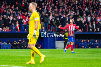 2023-11-07 - Antoine Griezmann (Atletico Madrid) celebrate his second goal during the football match of Uefa Champions League between Atletico Madrid vs Celtic played at Civitas Metropolitano stadium on November 07, 2023 in Madrid, Spain - ATLETICO MADRID VS CELTIC - UEFA CHAMPIONS LEAGUE - SOCCER