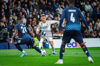 2023-11-08 - Lucas Vazquez (Real Madrid) in action during the football match of Uefa Champions League between Real Madrid vs Braga played at Bernabeu stadium on November 08, 2023 in Madrid, Spain - REAL MADRID VS BRAGA - UEFA CHAMPIONS LEAGUE - SOCCER