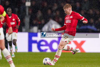 2023-11-08 - Jerdy Schouten of PSV during the UEFA Champions League, Group B football match between PSV and RC Lens on November 8, 2023 at Philips Stadion in Eindhoven, Netherlands - FOOTBALL - CHAMPIONS LEAGUE - PSV V LENS - UEFA CHAMPIONS LEAGUE - SOCCER
