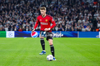 2023-11-08 - Scott McTominay (39) of Manchester United during the UEFA Champions League, Group A football match between FC Copenhagen and Manchester United on 8 November 2023 at Parken Stadium in Copenhagen, Denmark - FOOTBALL - CHAMPIONS LEAGUE - COPENHAGEN V MANCHESTER UNITED - UEFA CHAMPIONS LEAGUE - SOCCER
