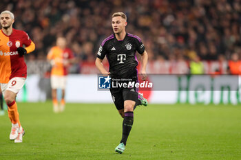 2023-11-08 - Bayern Munich midfielder Joshua Kimmich during the UEFA Champions League, Group A football match between Bayern Munich and Galatasaray on 8 November 2023 at Allianz Arena in Munich, Germany - FOOTBALL - CHAMPIONS LEAGUE - BAYERN MUNICH V GALATASARAY - UEFA CHAMPIONS LEAGUE - SOCCER